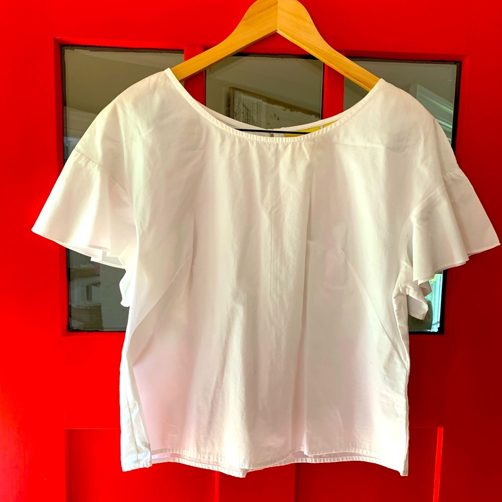 Maeve woman’s white blouse.